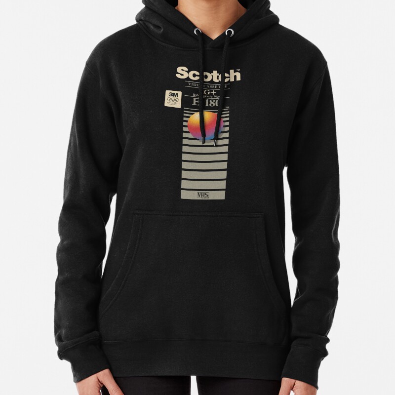 VHS Scotch E180 Pullover Hoodie