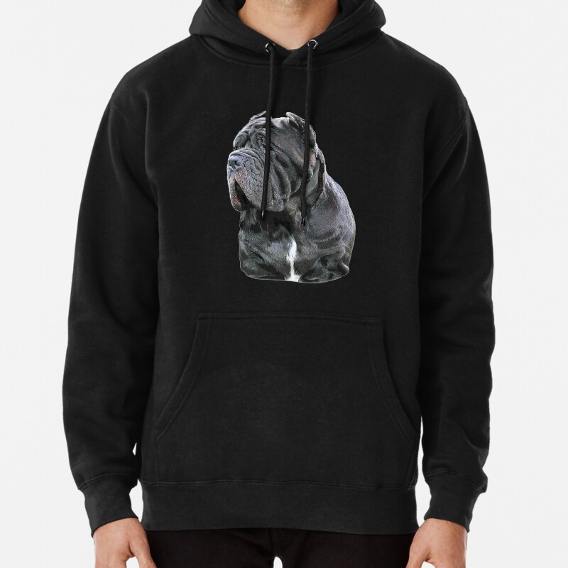 Neapolitan Mastiff Dog Pullover Hoodie