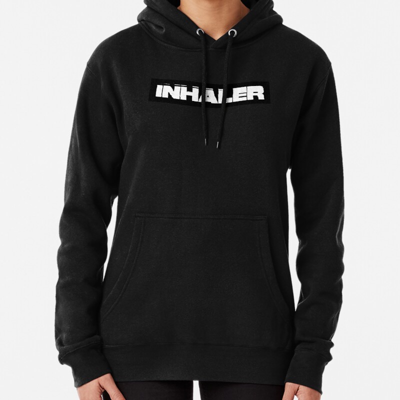 Inhaler Band Logo Pullover Hoodie