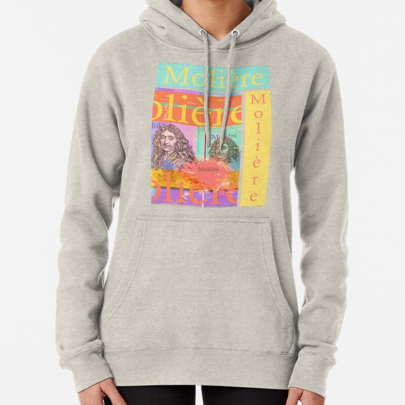 Moliere Portrait Pullover Hoodie