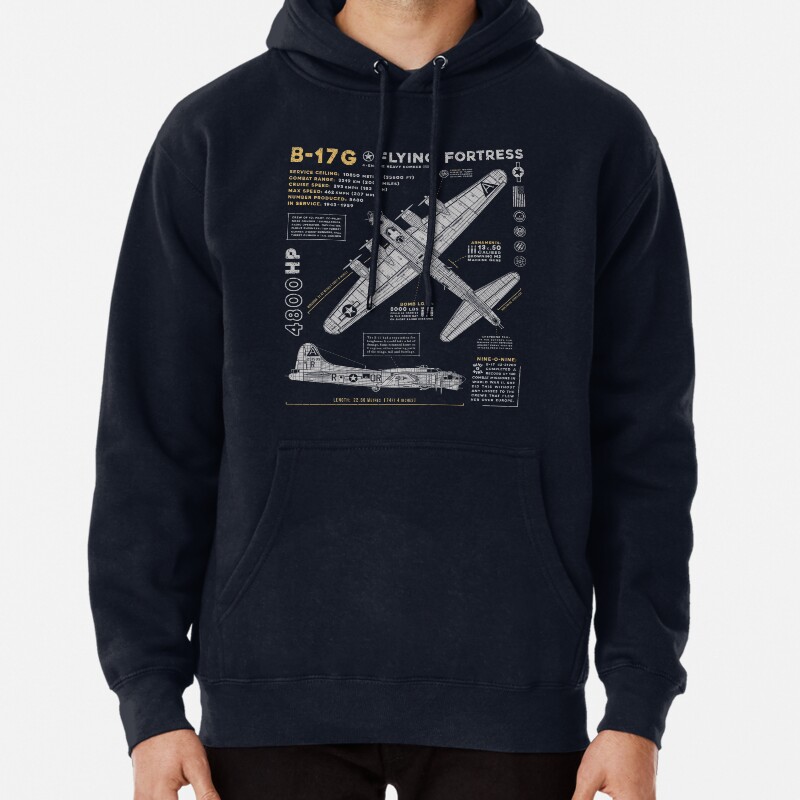 B-17 Flying Fortress Pullover Hoodie
