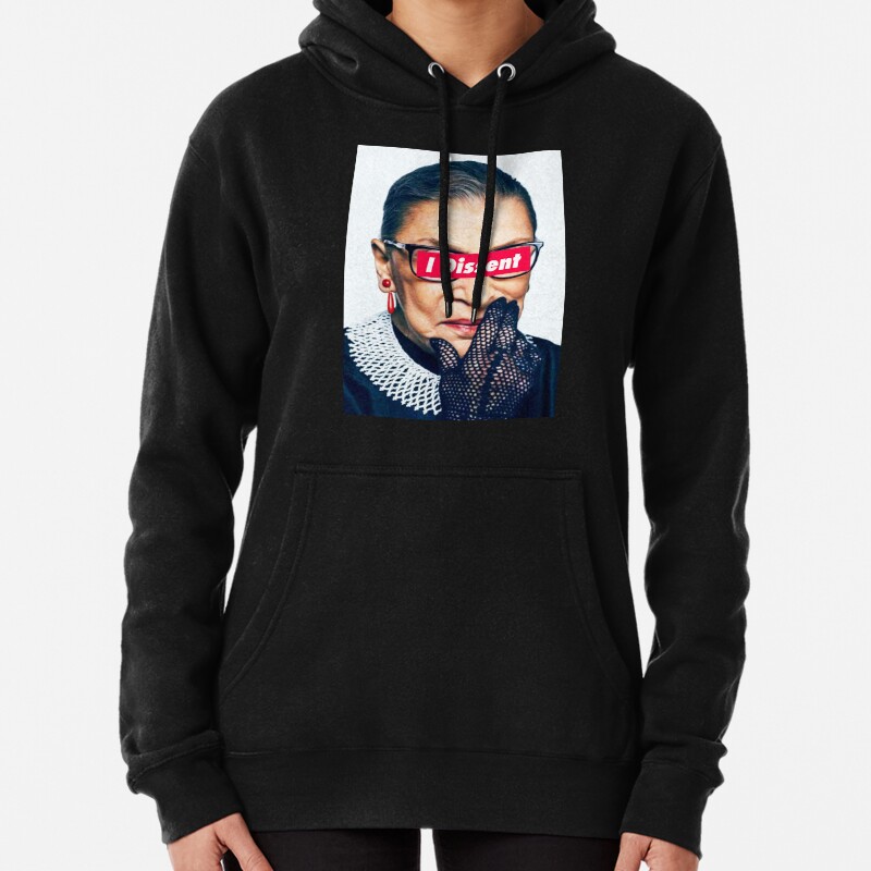 Notorious RBG - I Dissent Pullover Hoodie