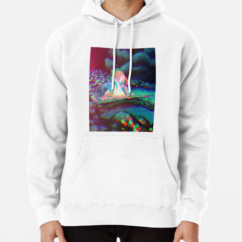 Alice in Wonderland Trippy Pullover Hoodie