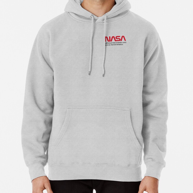 NASA Worm Logo Pullover Hoodie