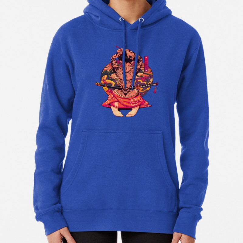 Kitsune Fury Pullover Hoodie