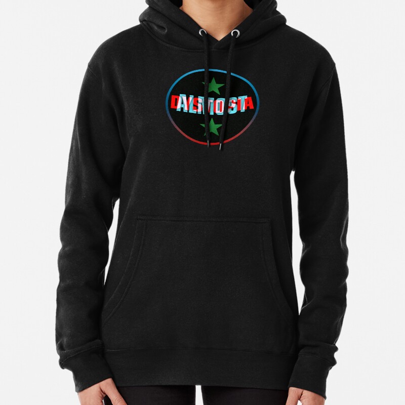 Almost Dystopia Badge Pullover Hoodie