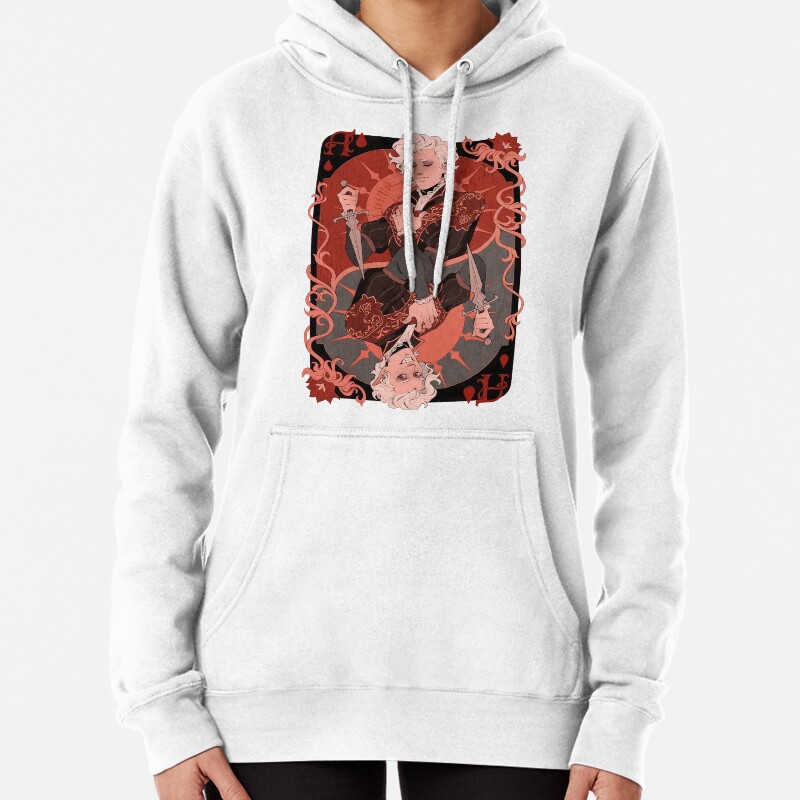 Astarion Vampire Vintage Retro Pullover Hoodie