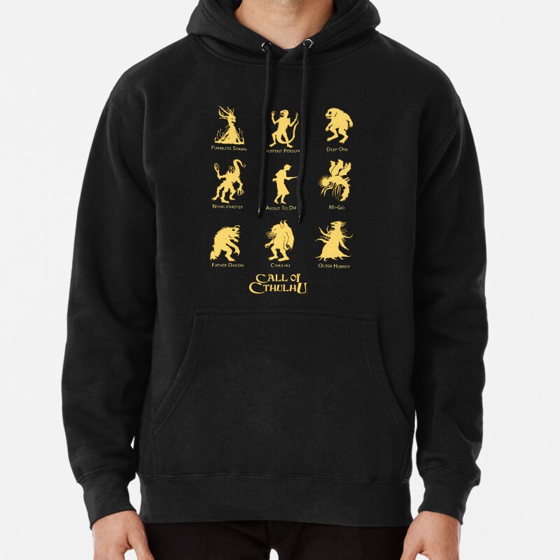 Call of Cthulhu - Know Your Monsters Pullover Hoodie
