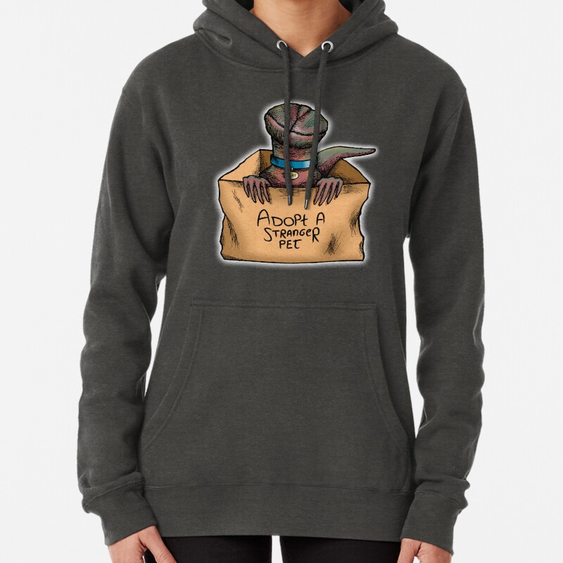 Adopt a Stranger pet Pullover Hoodie