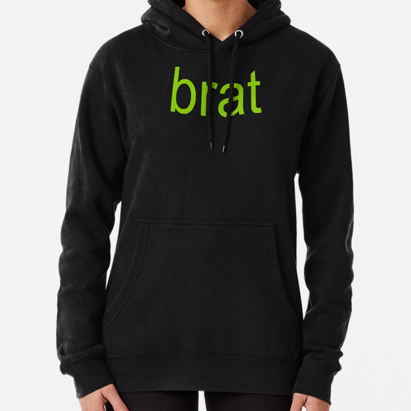 Brat Green Pullover Hoodie