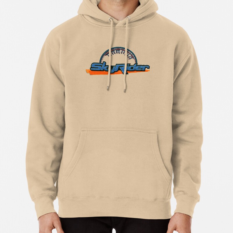 Sky Rider Design Pullover Hoodie