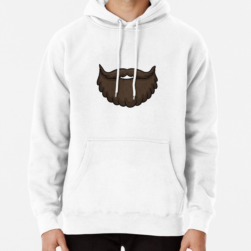 Beard time! Pullover Hoodie
