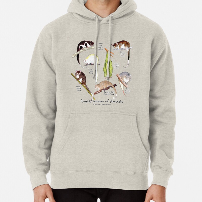 Ringtail possums of Australia Pullover Hoodie
