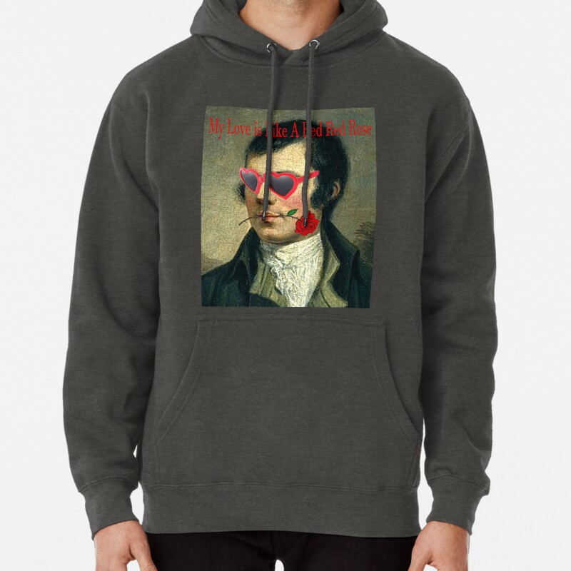 Rabbie Burns  Pullover Hoodie