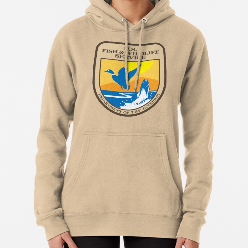 US Fish and Wildlife Service - Department of Interior Crest Pullover Hoodie