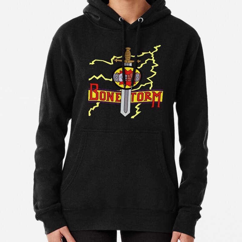 BoneStorm clear Pullover Hoodie