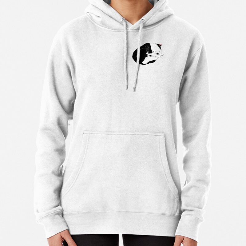 CUTY  STRAY CAT IMAGE (SLEEP) 2th Pullover Hoodie