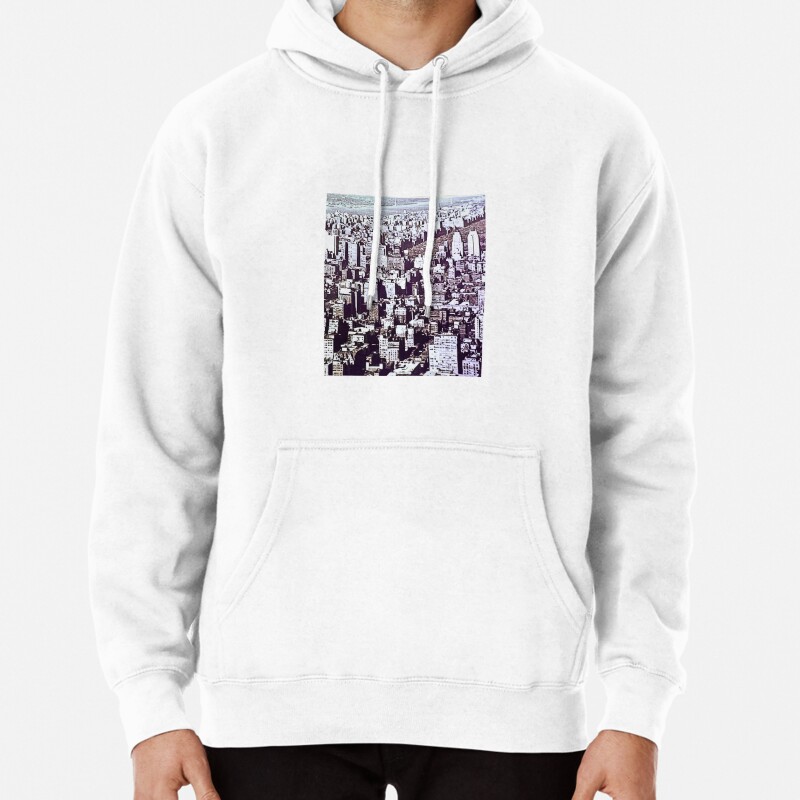View from the Empire State Building in the 1950s Pullover Hoodie