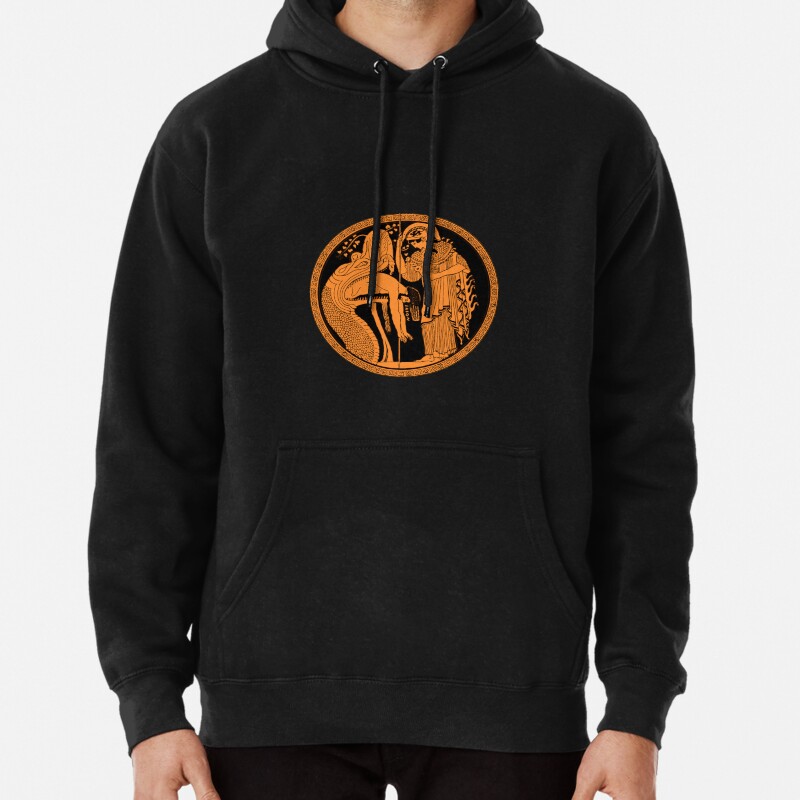 Athena and Jason and the Golden Fleece Pullover Hoodie
