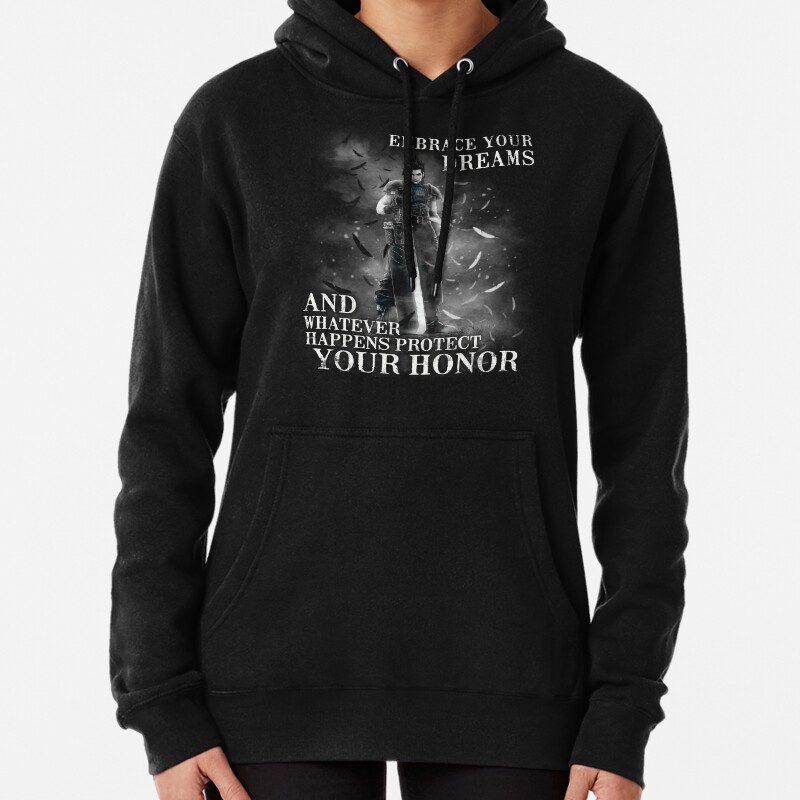 Zack Fair Buster Sword FF7 Pullover Hoodie