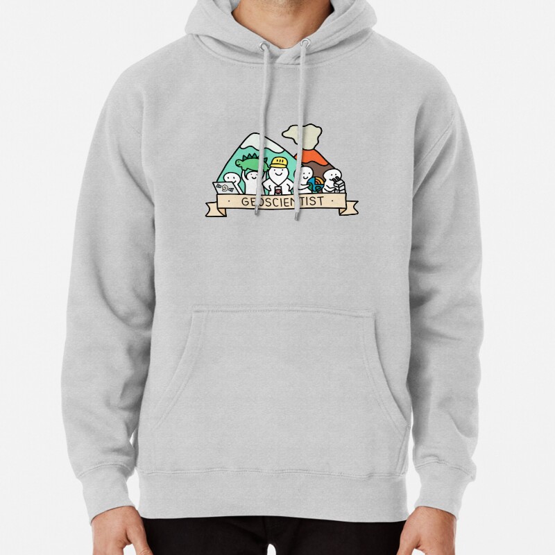 Geoscientists, assemble! Pullover Hoodie
