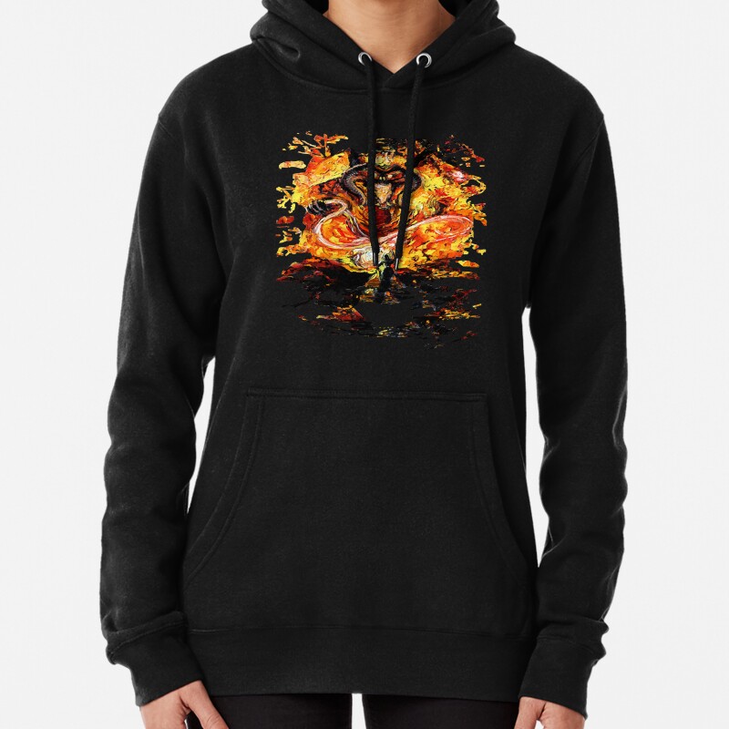 Van Gogh Never Passed (version 2)    Pullover Hoodie