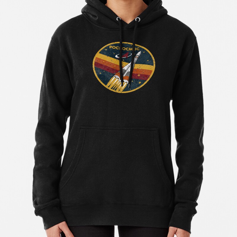  - Vintage Emblem Pullover Hoodie