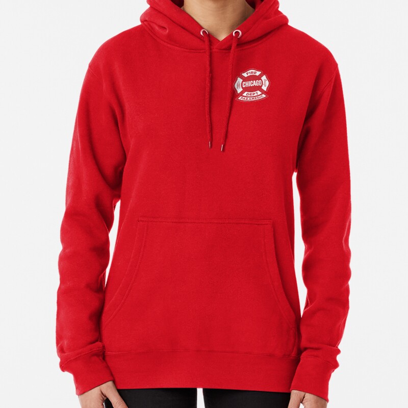 CFD Chicago Fire Department  Paramedic  Pullover Hoodie