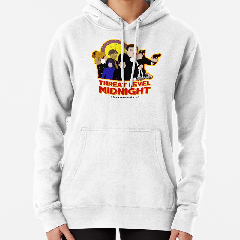 Threat Level Midnight Pullover Hoodie