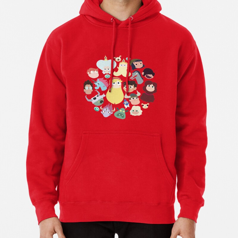 Star vs the Forces of Evil Characters Pullover Hoodie