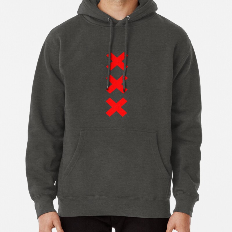 Amsterdam XXX logo Pullover Hoodie