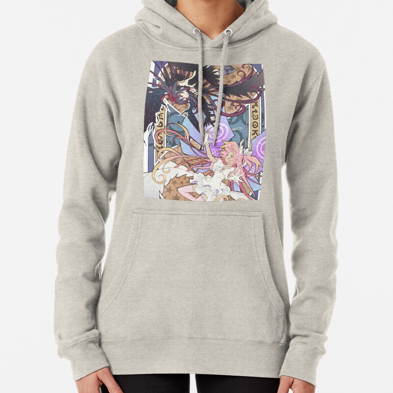 Madoka and Homura Pullover Hoodie