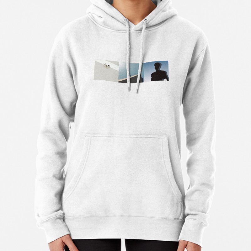 Daniel caesar minimal album covers Pullover Hoodie