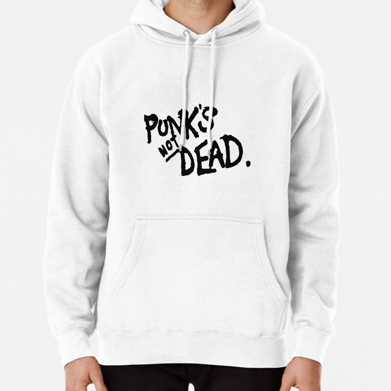 PUNKS NOT DEAD Pullover Hoodie Girlmygirl