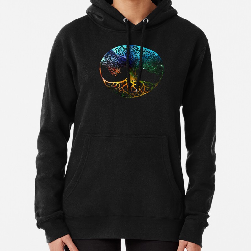 Tree of Life Mandala Pullover Hoodie