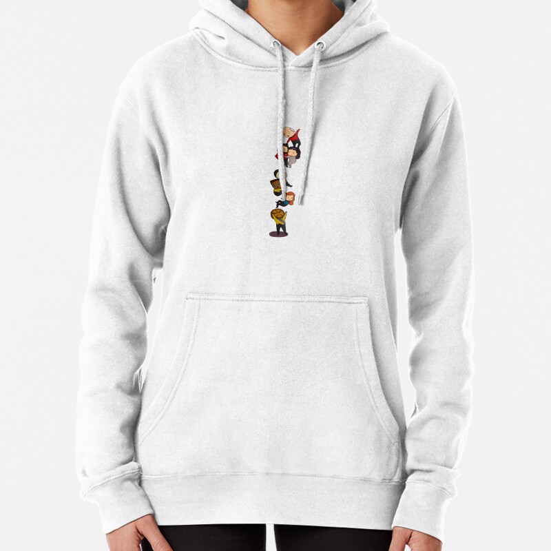TNG Crew Chibi-style Pullover Hoodie