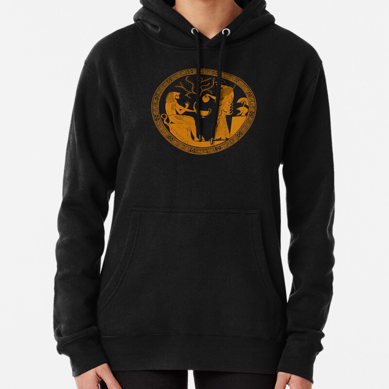 Goddess Athena Refreshing Heracles Pullover Hoodie