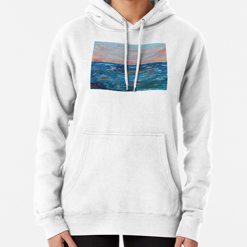 Sunset at Sea Pullover Hoodie