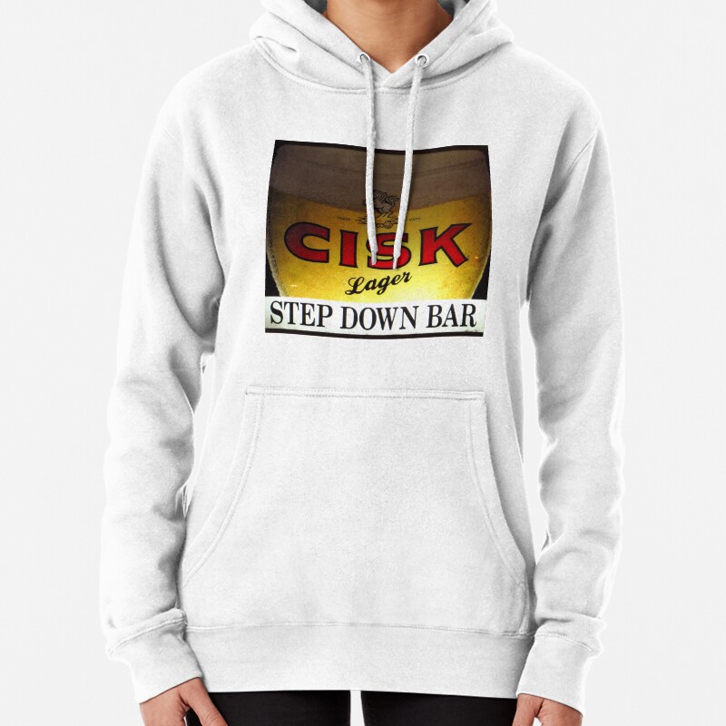 Enjoy A Cisk at the Step Down Bar Pullover Hoodie
