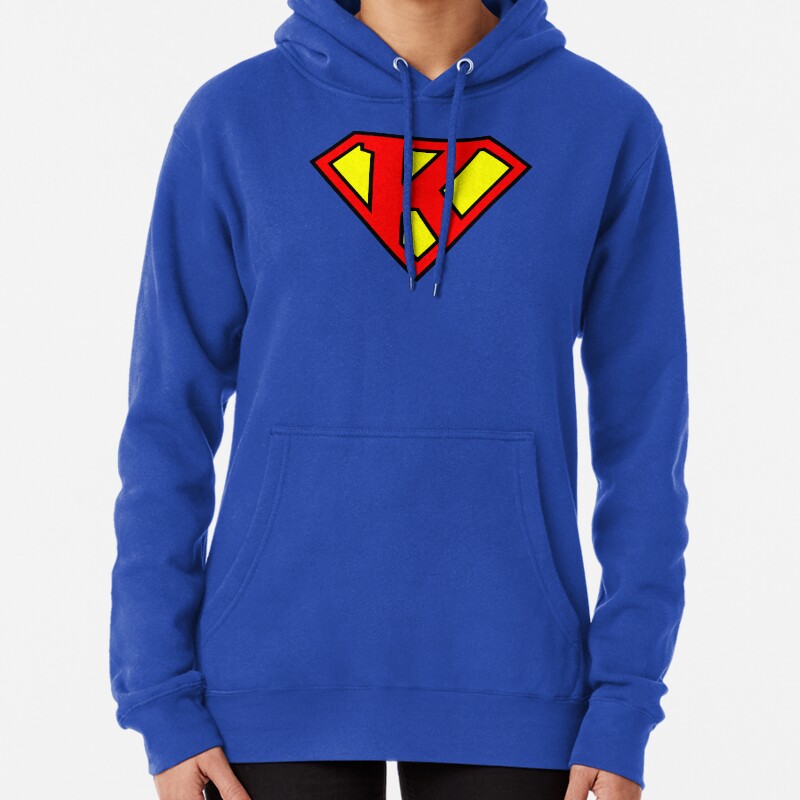 Letter K,Super Letter Vol1 Pullover Hoodie