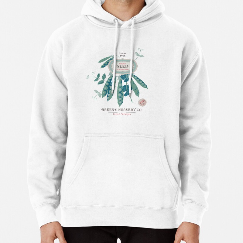 Veg Love Collection No6 Bean Pullover Hoodie