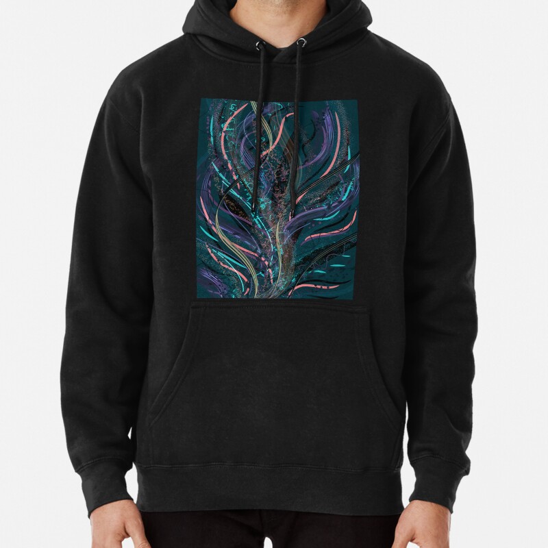 Glow Bouquet Pullover Hoodie