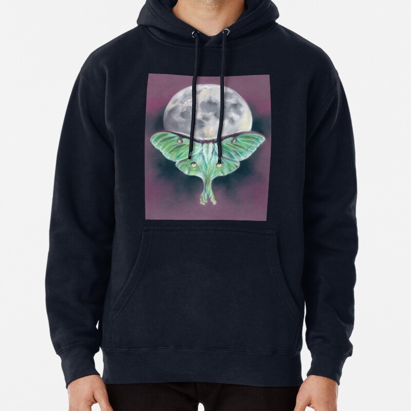 Luna and the Moon Pullover Hoodie