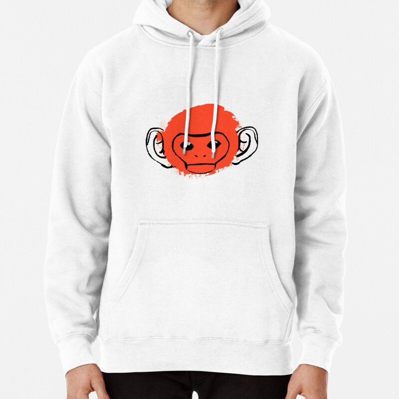 Monkey Pullover Hoodie