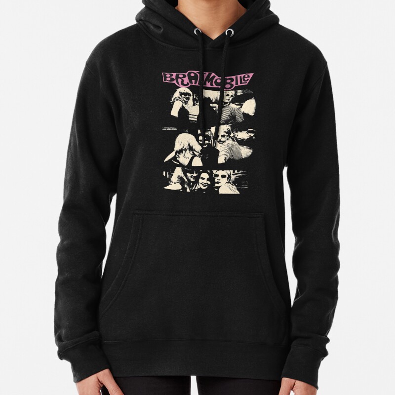 Bratmobile Riot Grrrl Pullover Hoodie