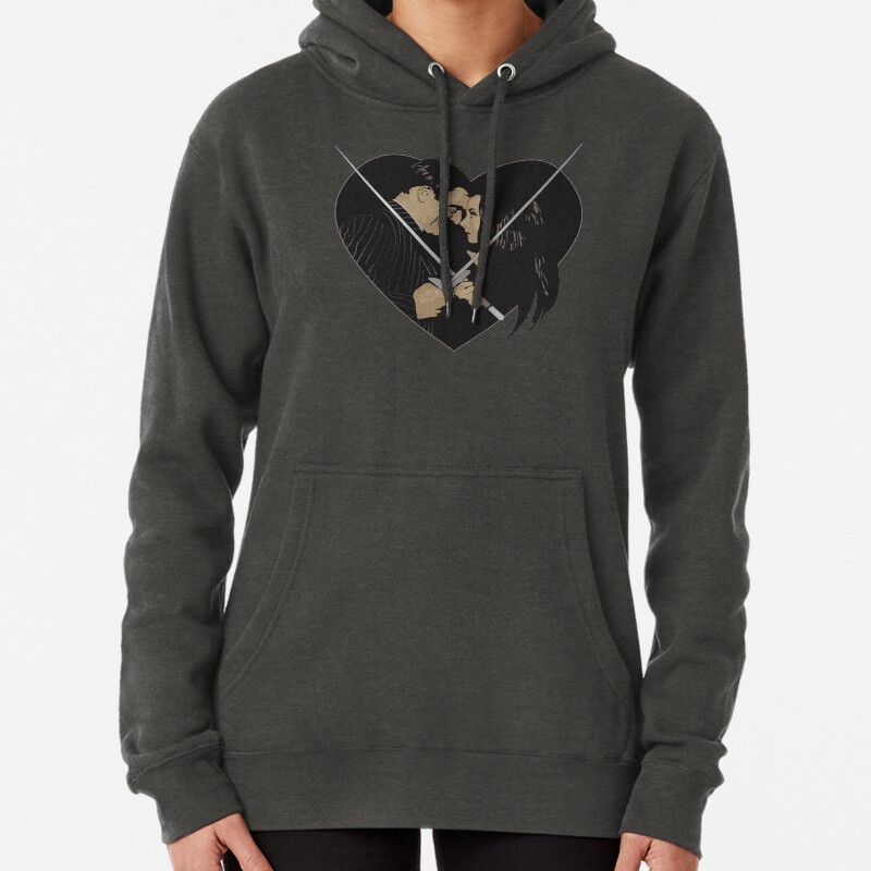 Morticia and Gomez  Pullover Hoodie