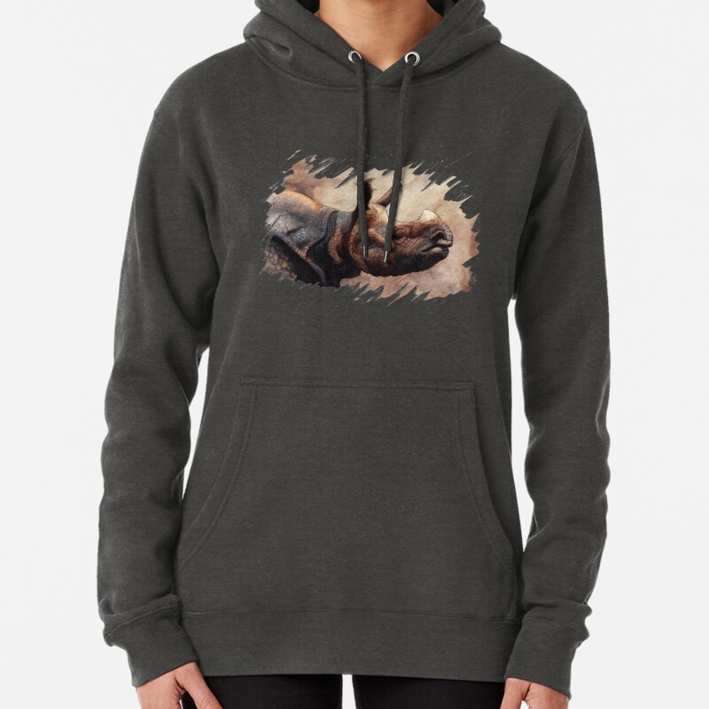 Rhino Pullover Hoodie