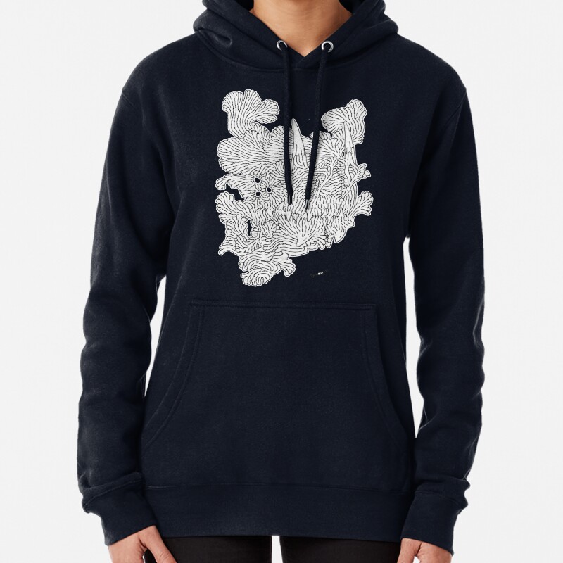 Barocco Dragon Tatoo III Pullover Hoodie