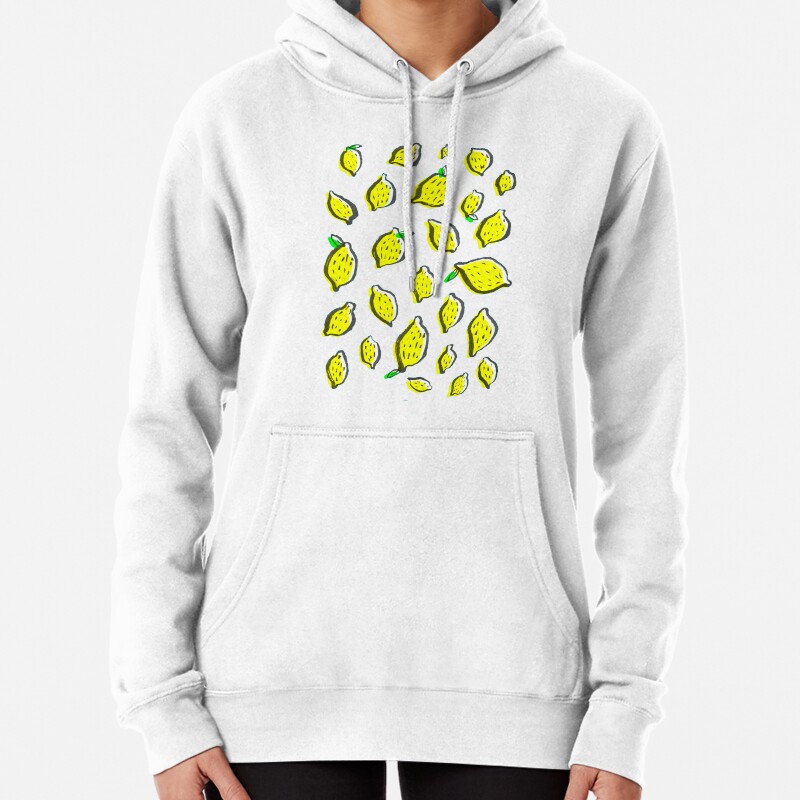Spring lemons Pullover Hoodie