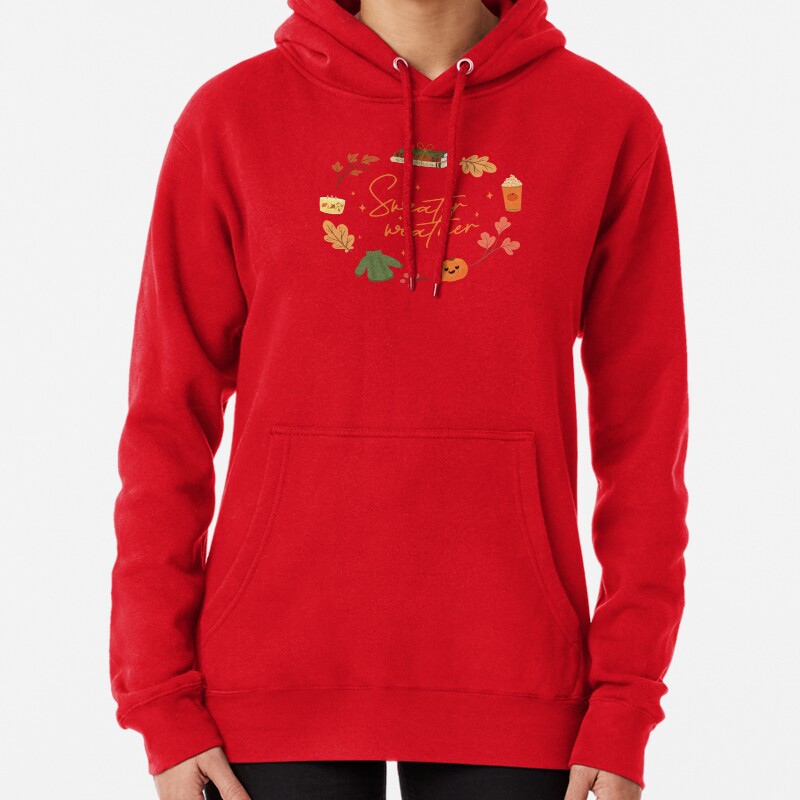 Cozy Sweater weather Pullover Hoodie